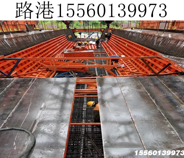 合肥25-750吨双梁上行式移动模架 合肥25-750吨双梁上行式移动模架