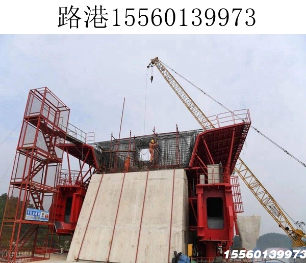 移动模架侧面图